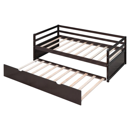 Zim Twin Size Daybed with Twin Size Trundle - Espresso