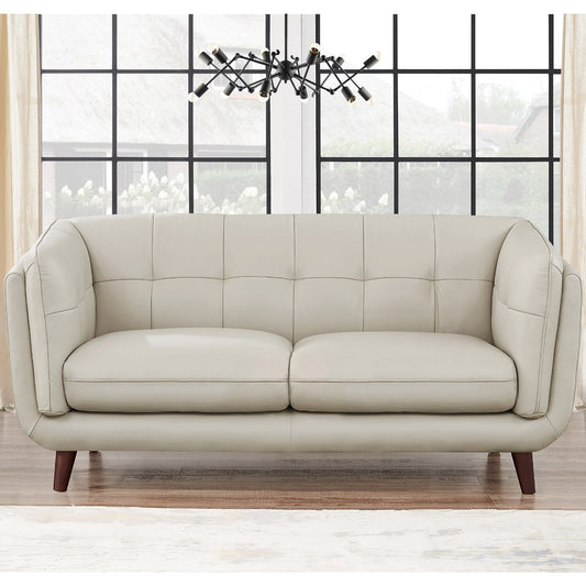 Solana Leather Loveseat