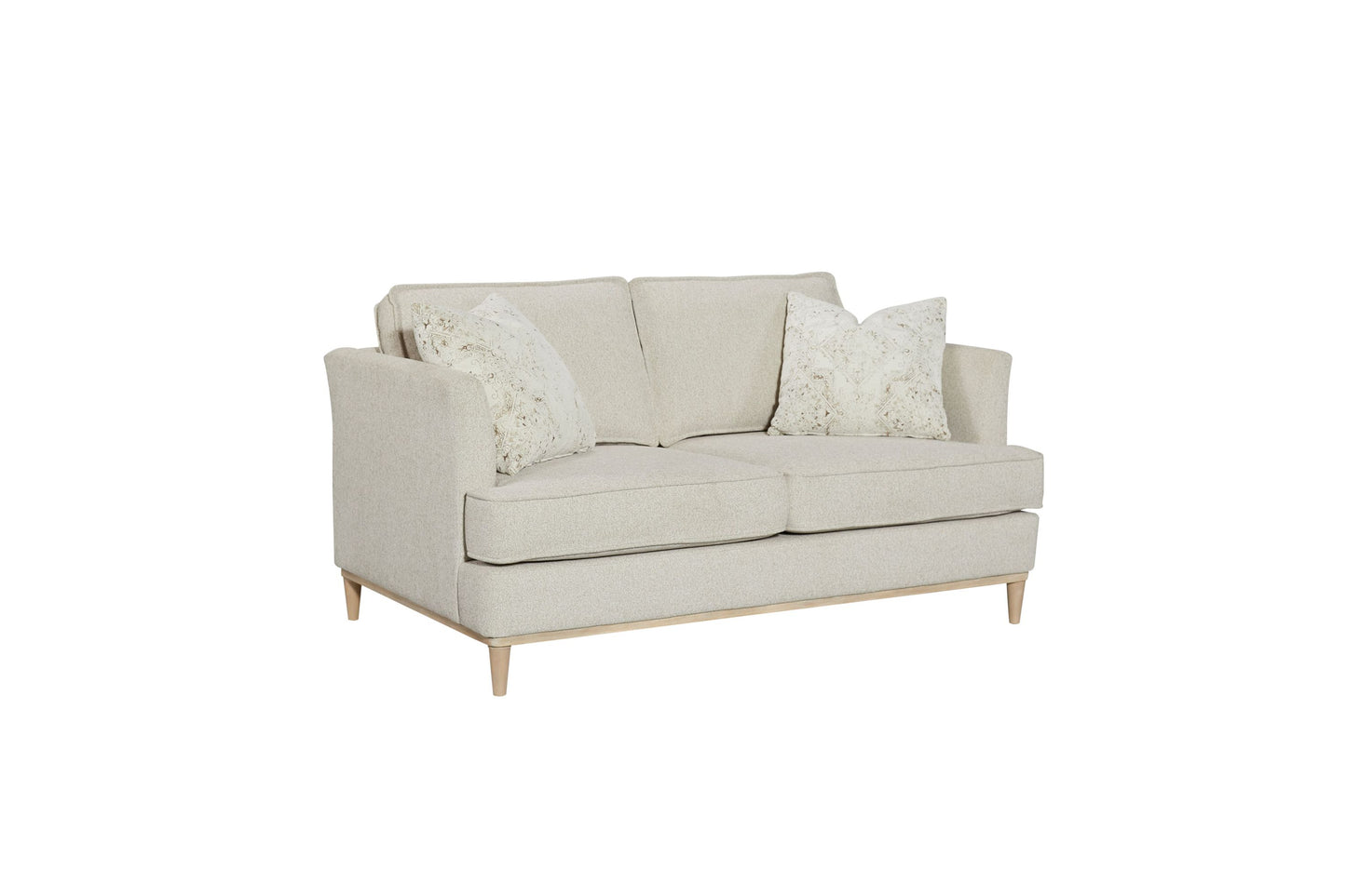 Rocha Loveseat Reversable Cushion with 2 Pillows - Off White