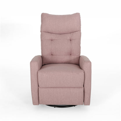 Dash one Recliner Chair with Swivel - Blush