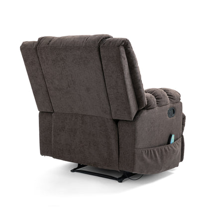 Anika Massage Recliner Chair - Brown