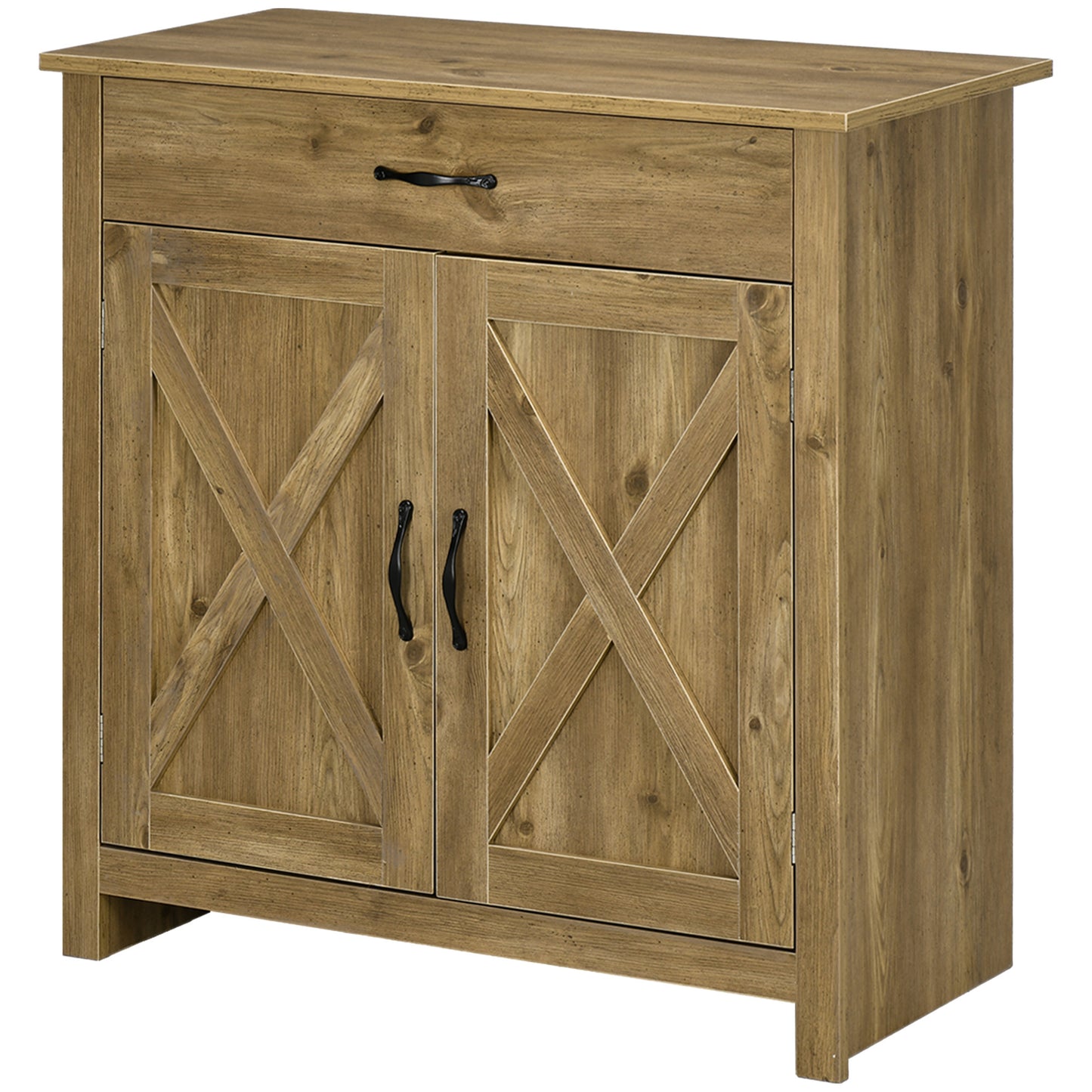 Woods Farmhouse Sideboard Buffet Cabinet - Natural