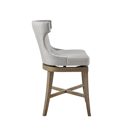 Carson Counter Stool with Swivel Seat - Gray