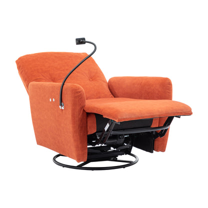 Dax Electric Rocking Motion Recliner - Orange