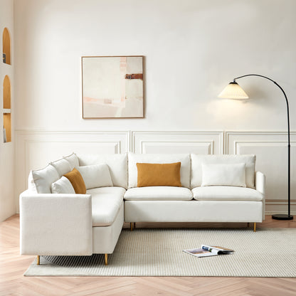 Anya Sectional Sofa  - Beige