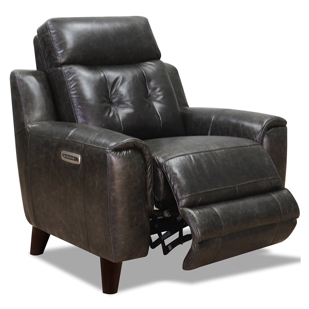 Torino Power Recliner Chair - Dark Gray