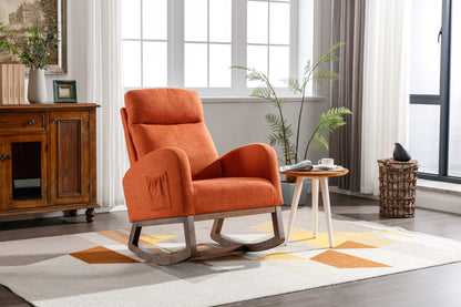 Frazer Rocking Chair - Orange