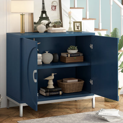 Gato Accent Storage Cabinet - Navy