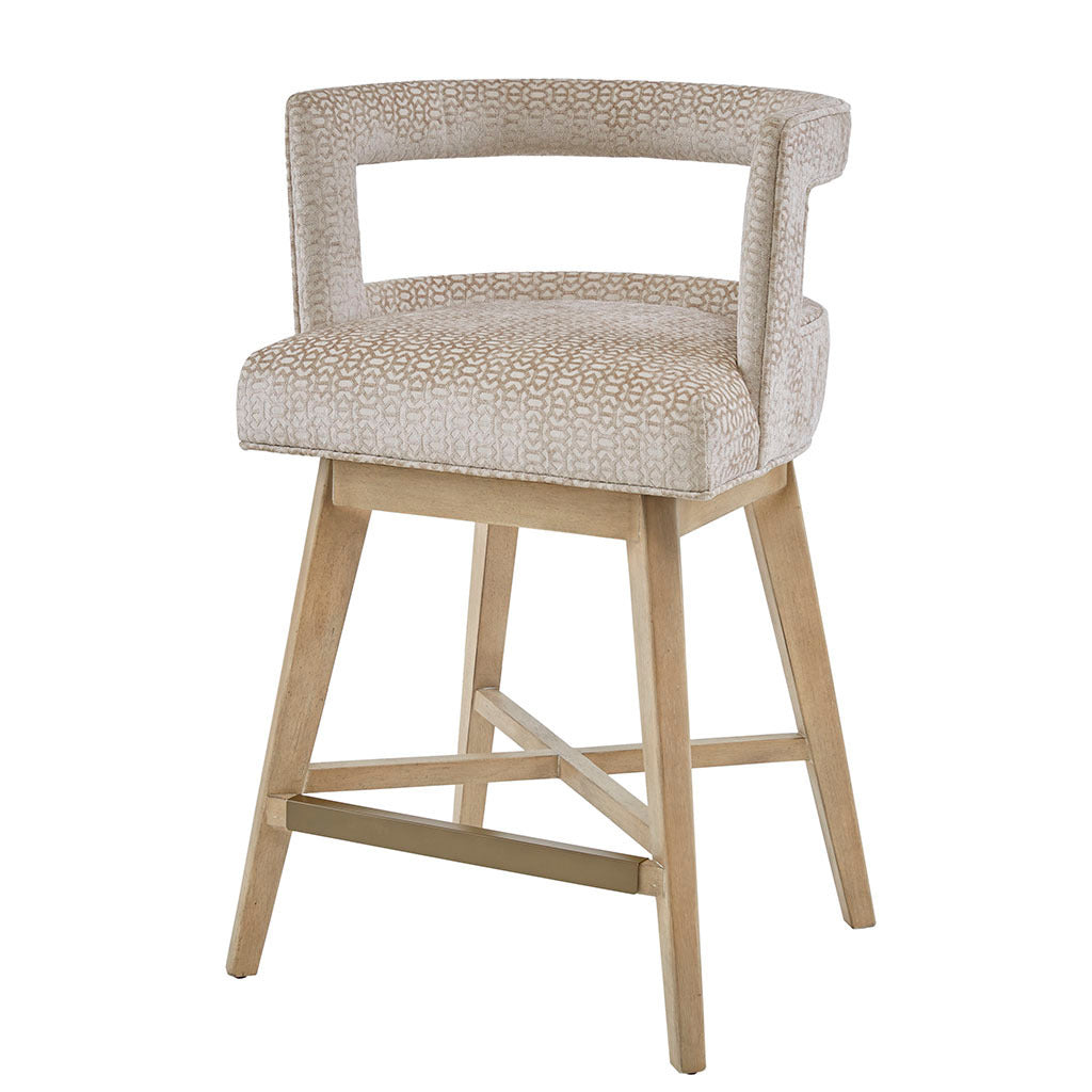 Glenwood Swivel Counter Stool - Cream