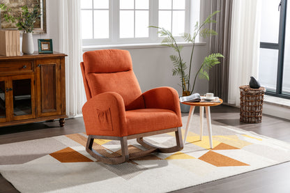 Frazer Rocking Chair - Orange