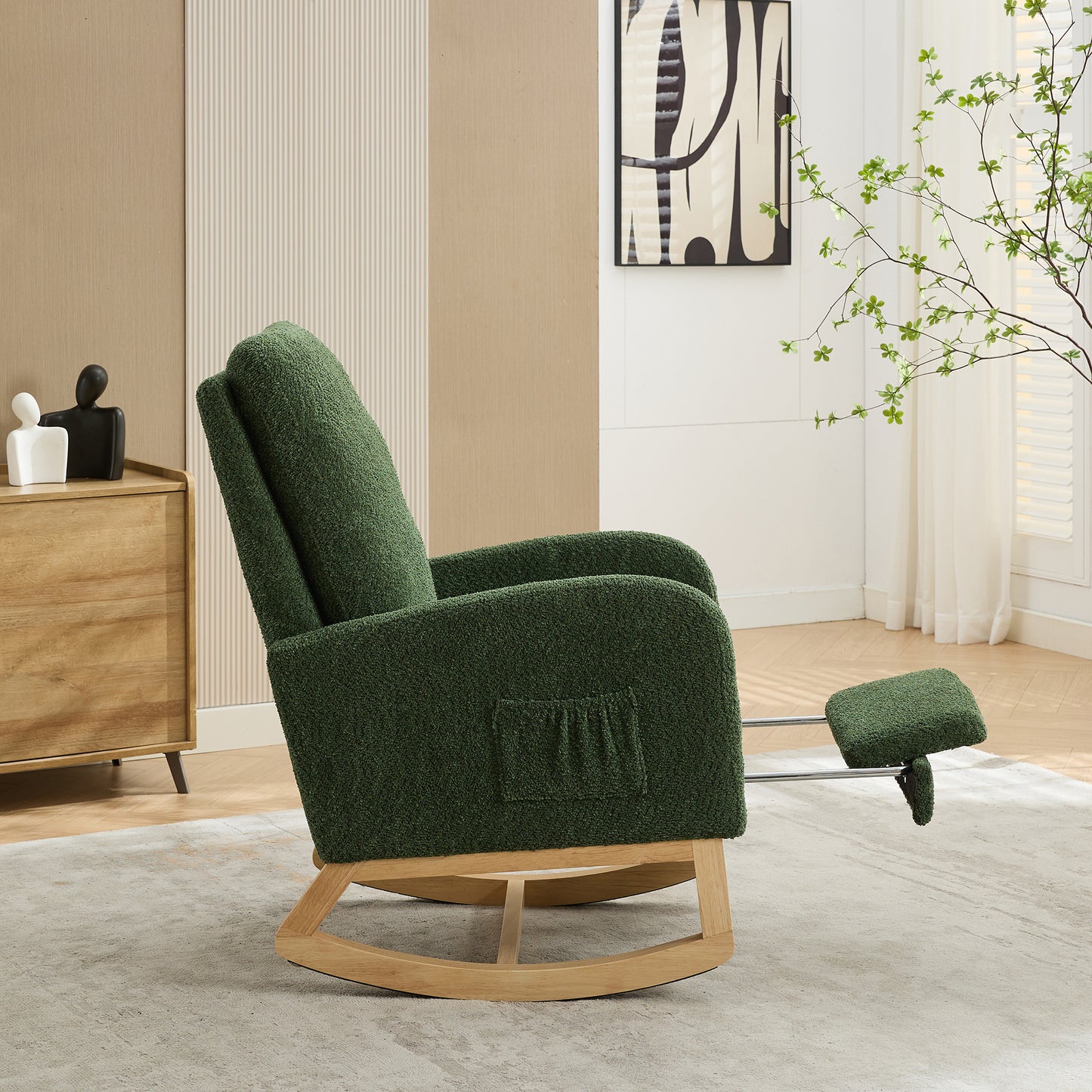 Lester One Rocking Chair - Green