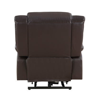 Vada Power Lift Recliner Chair - Dark Brown