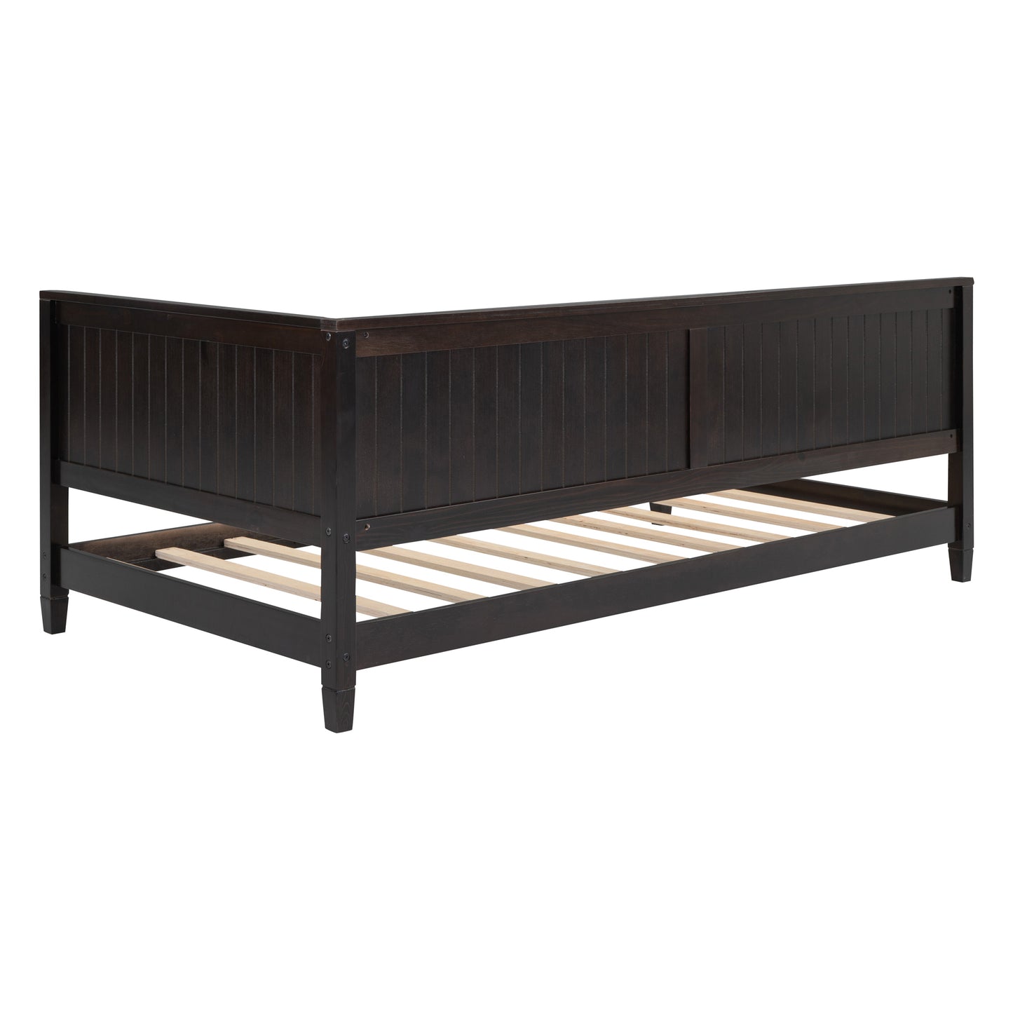 Lou Twin Size Wooden Daybed - Espresso