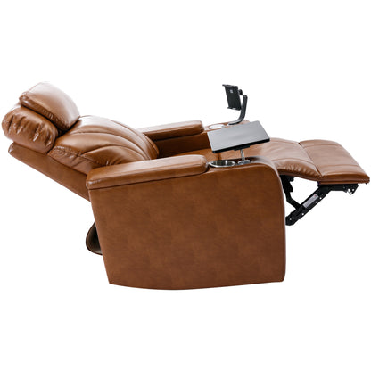 Orbit Power Motion Recliner -  Light Brown