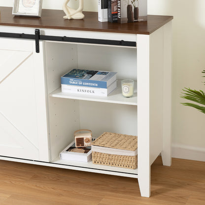 Otis Storage Cabinet - White