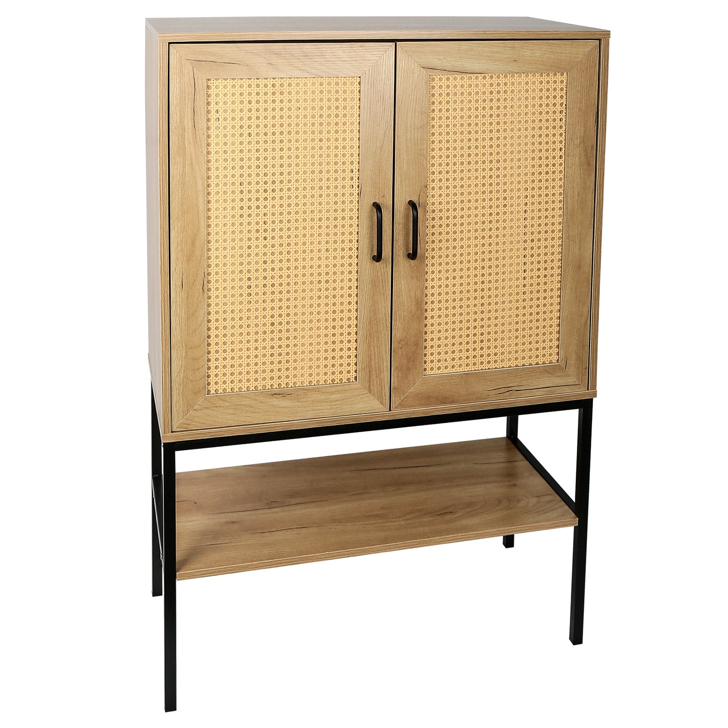 Levo Rattan Doors Free Standing Sideboard