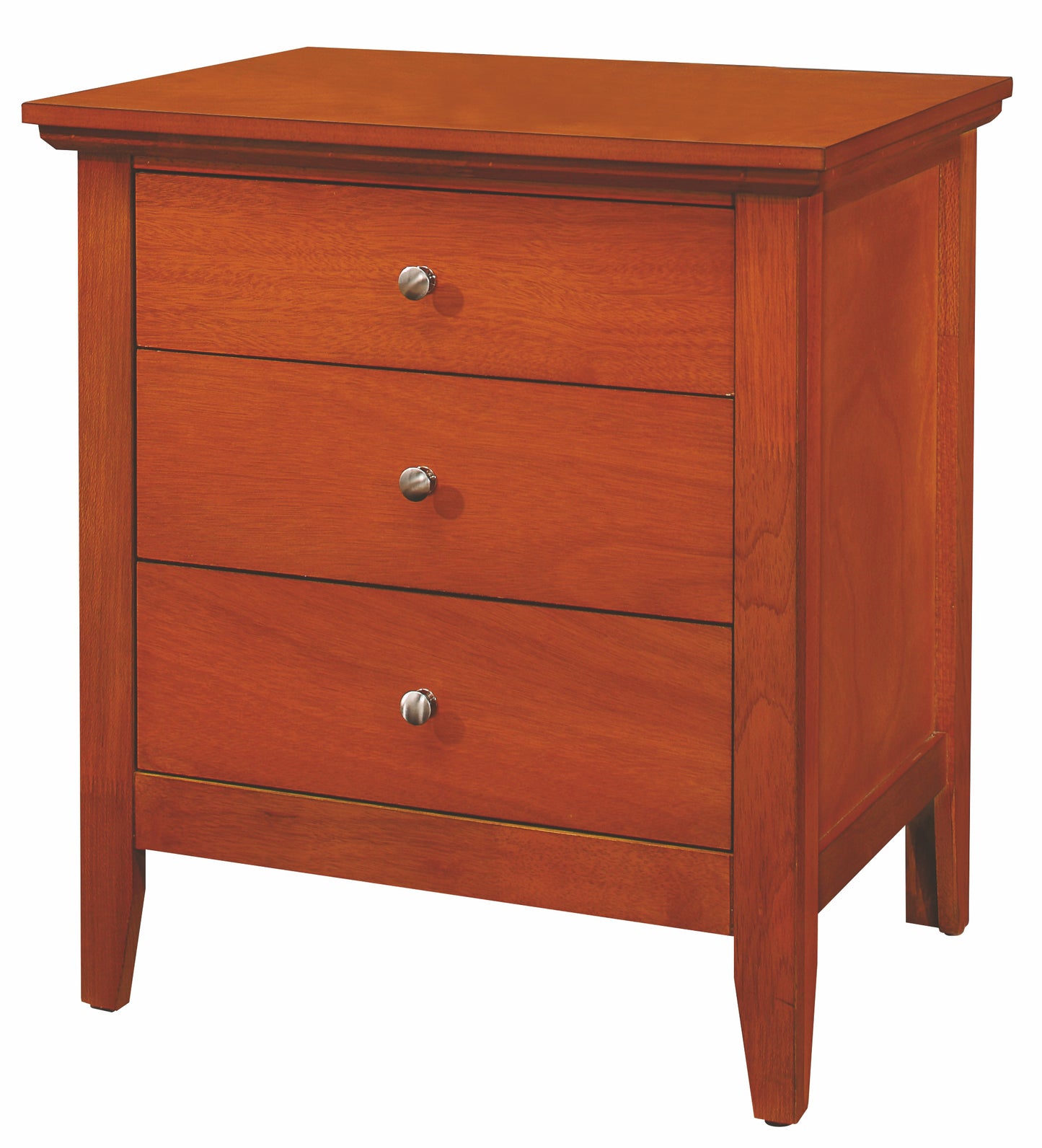 Hammond  3 Drawer Nightstand - Oak