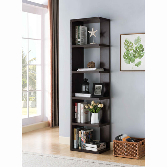 Velda Display/Storage Cabinet - Red Cocoa