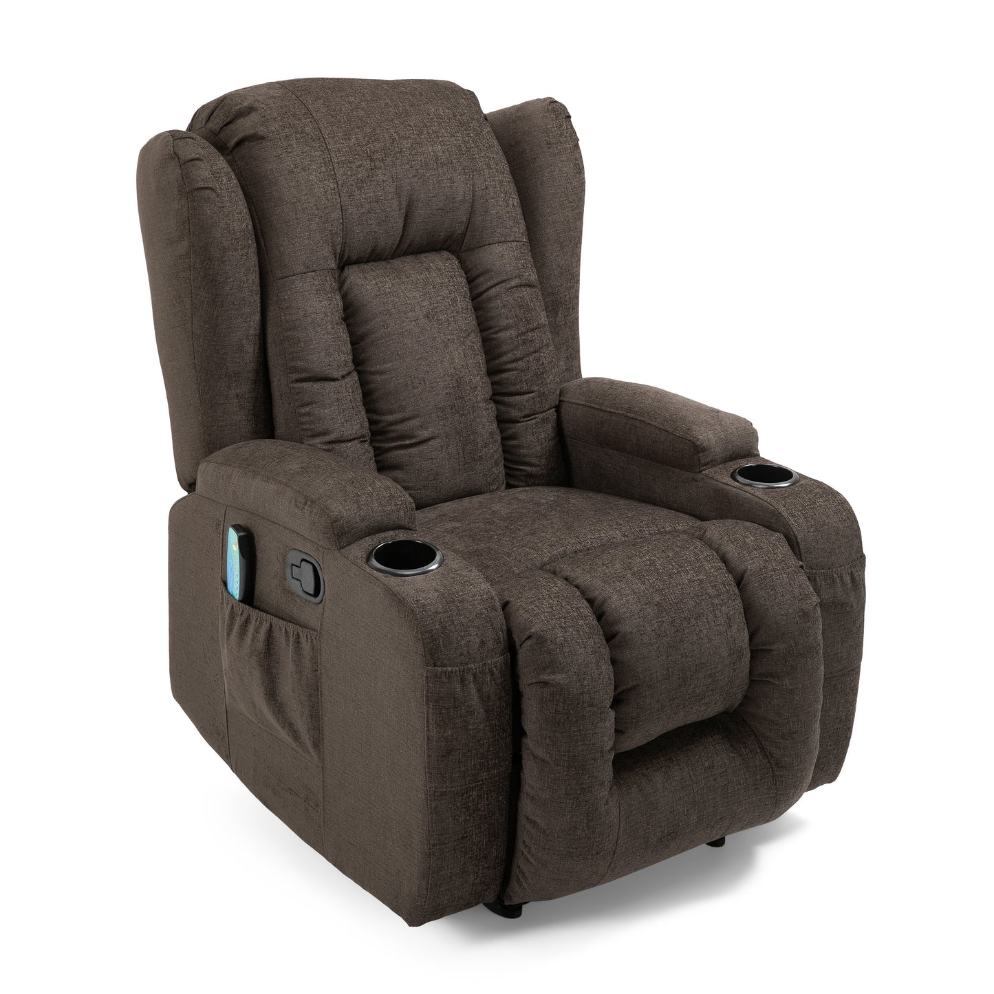 Lola Massage Recliner Chair - Brown