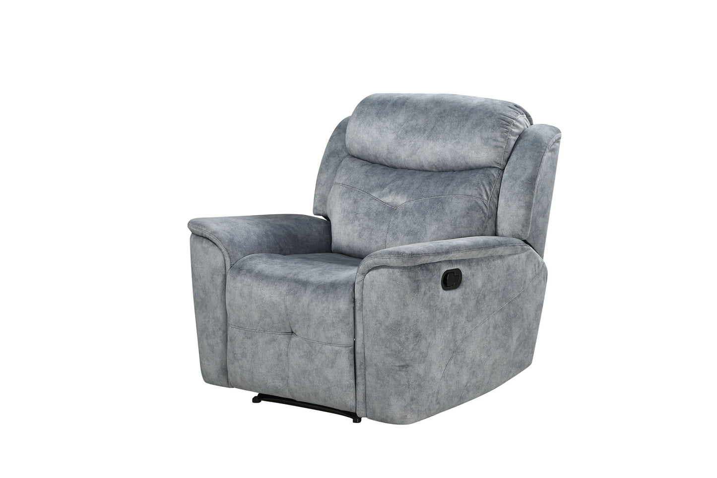 Mariana Fabric Recliner -Silver Gray