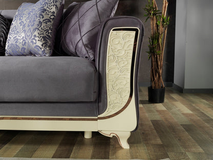 Carmeno Loveseat - Gray