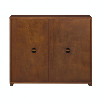 Marion Storage Wooden Cabinet  - Walnut