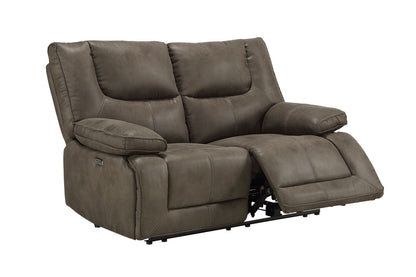 Harumi Loveseat (Power Motion) - Gray