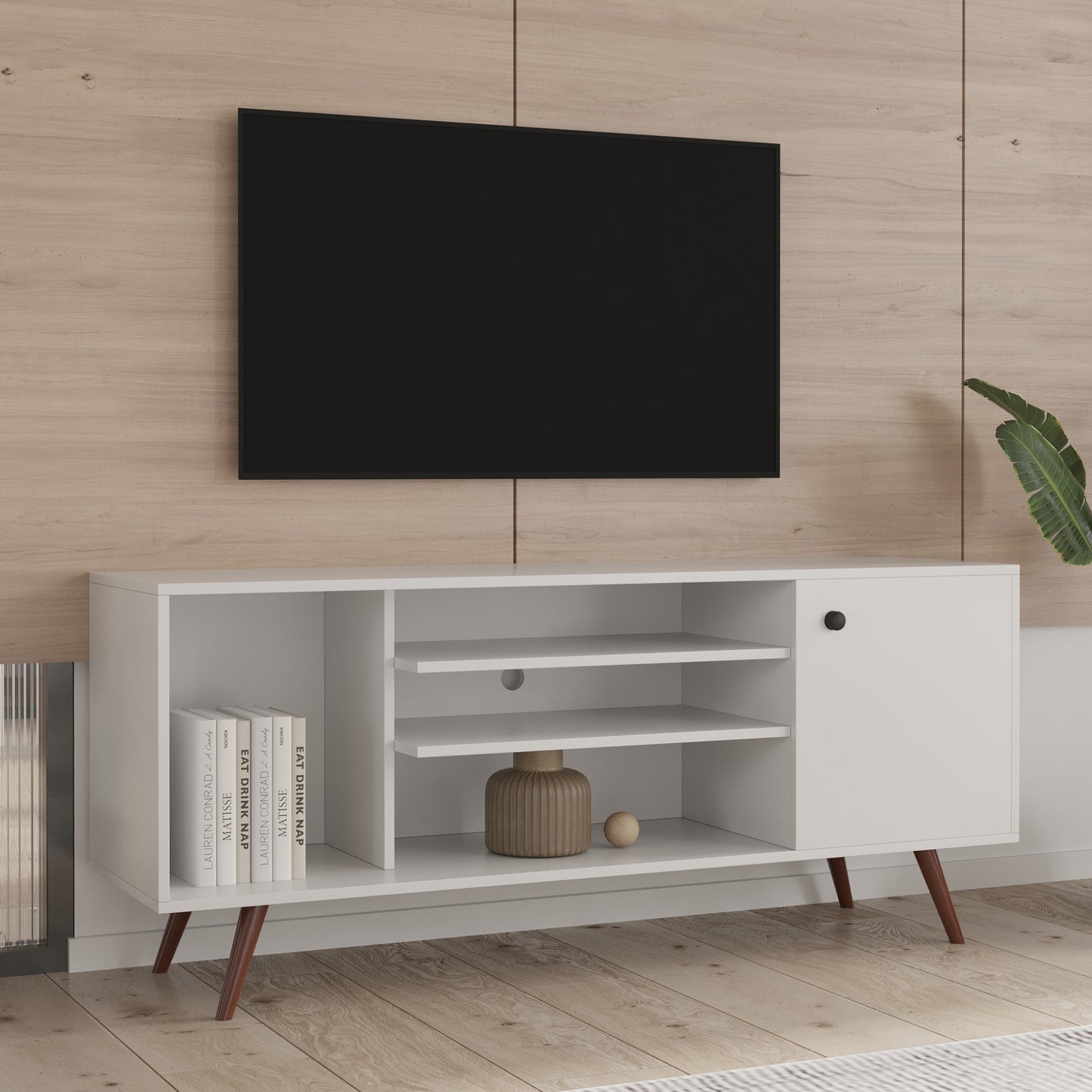 Macho TV Stand - White