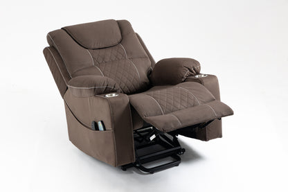 Kayla Power Lift Recliner Chair - Brown