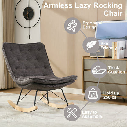 Lazy Rocking Chair - Gray