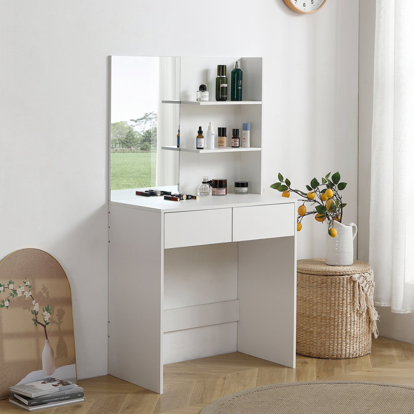 Vanity Table With Mirror