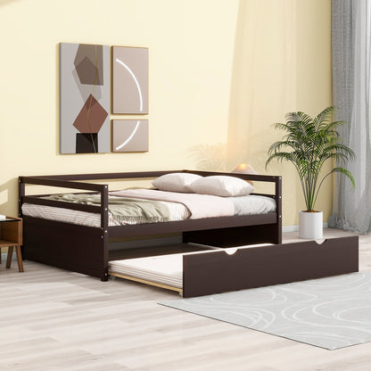 Zim Twin Size Daybed with Twin Size Trundle - Espresso