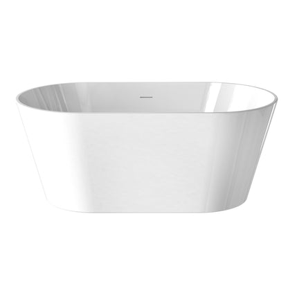 Veno 54" Acrylic Freestanding Soaking Bathtub  - White