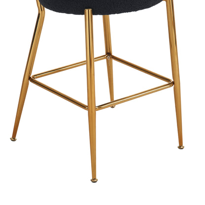 Atlas Island Comfort Bar Stool - Black Set of 2