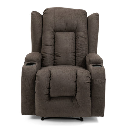 Lola Massage Recliner Chair - Brown