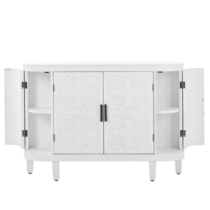 Tamra Sideboard Accent Cabinet - White