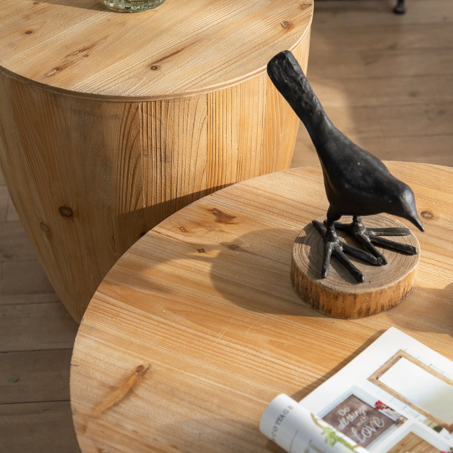 Vintage Bucket Style Coffee Table