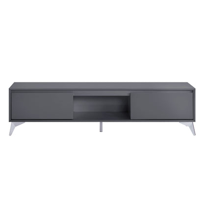 Raceloma TV stand with LED Lights - Gray