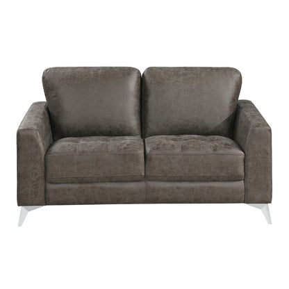 Ayala Loveseat - Brown