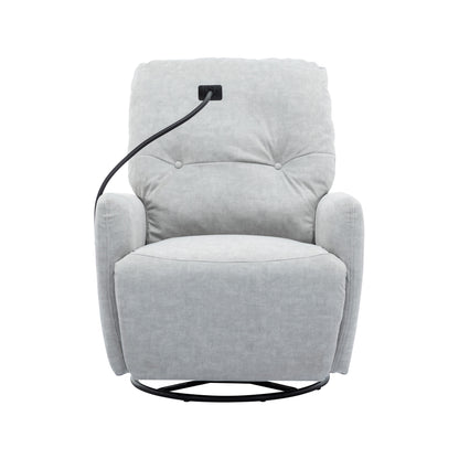 Dax Electric Rocking Motion Recliner - Gray