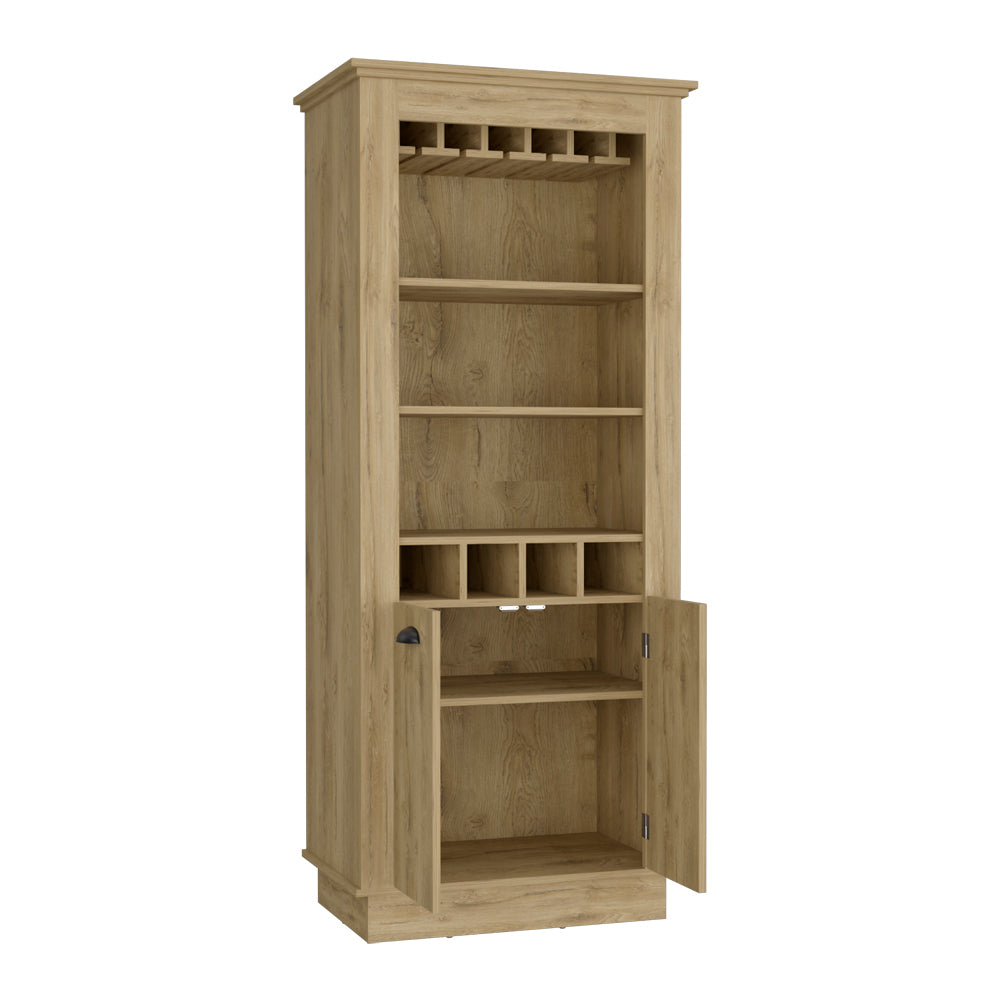 Provo Bar Cabinet - Macadamia