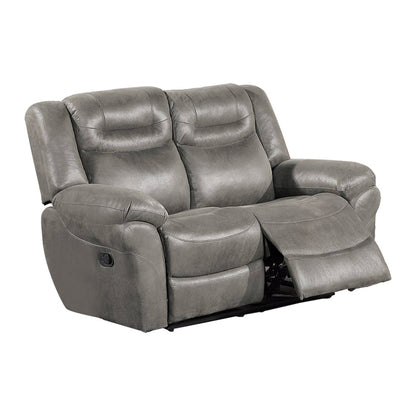 Betty Power Reclining Loveseat - Gray