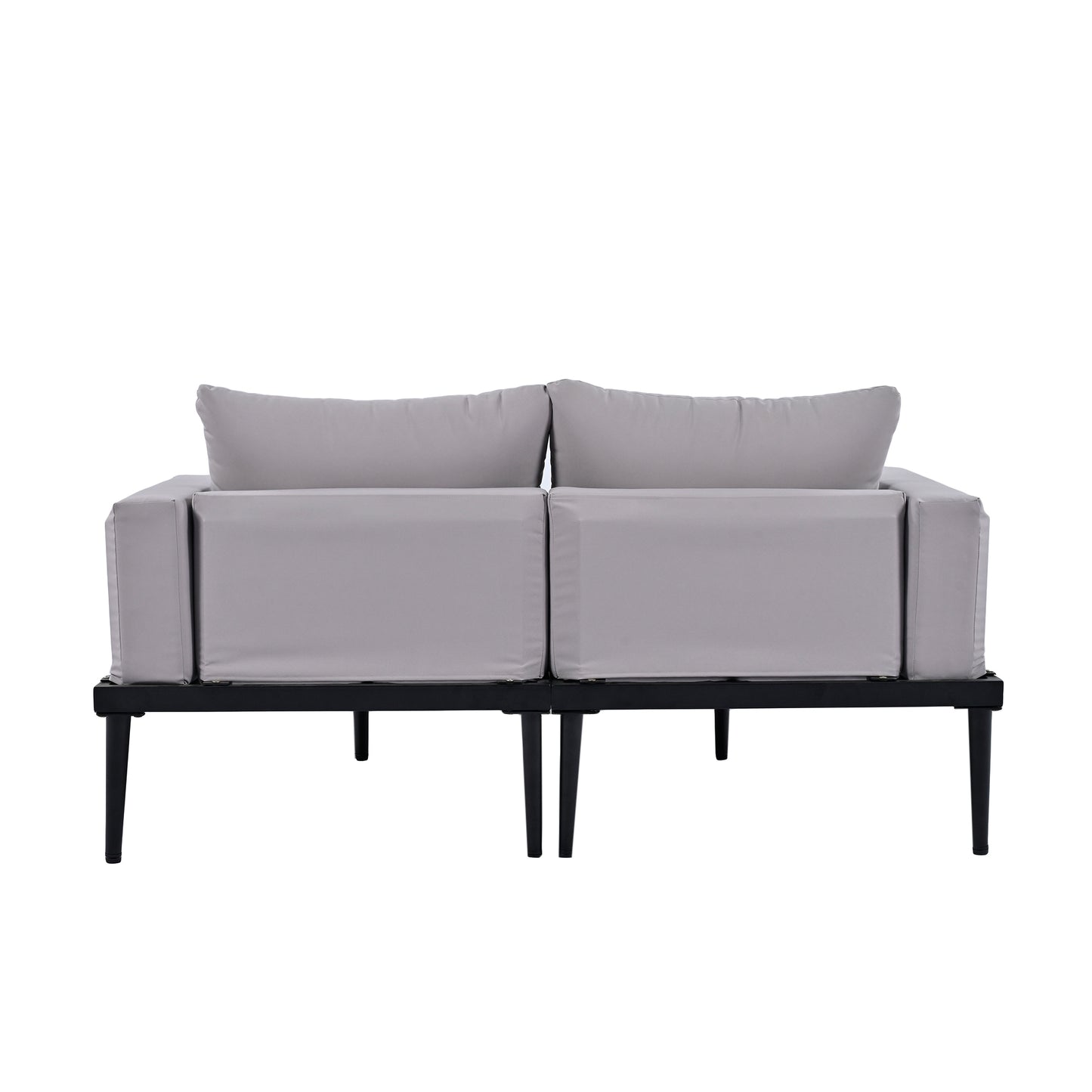 Herta Outdoor Daybed Patio - Gray