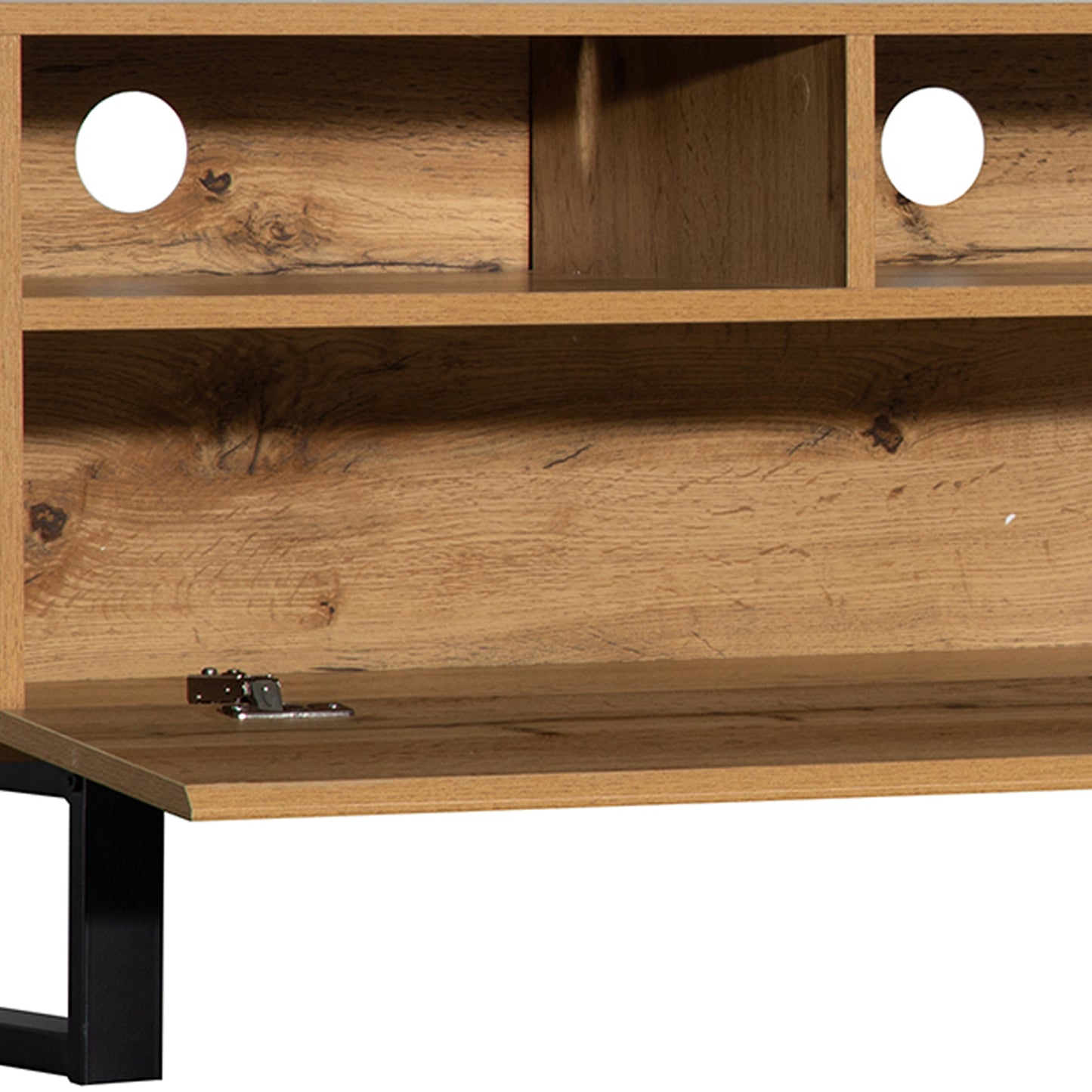 Vato Modern TV Stand Entertainment Center - Wood