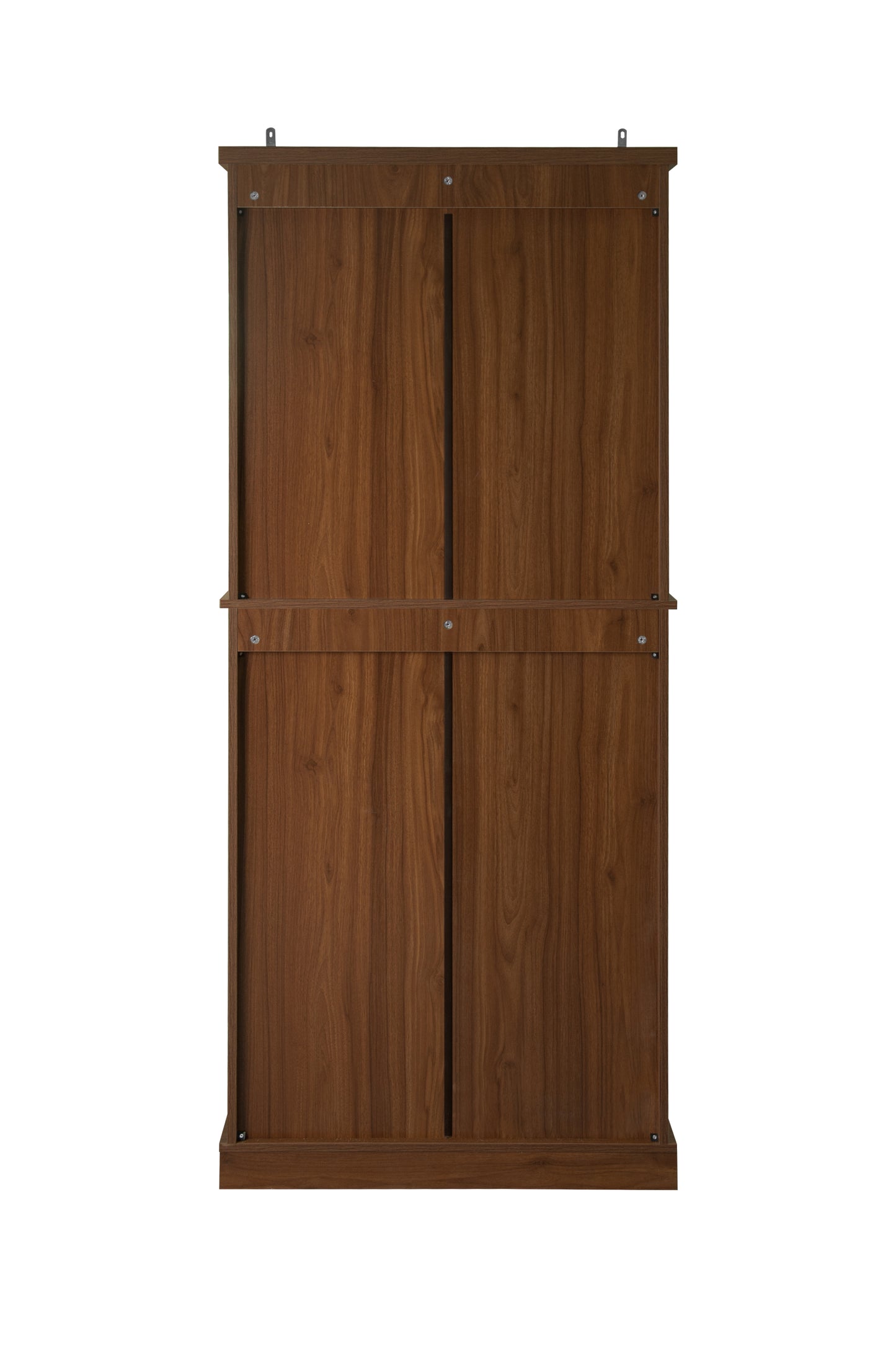 Robu 4 Door Cabinet with 1 Drawer - Walnut