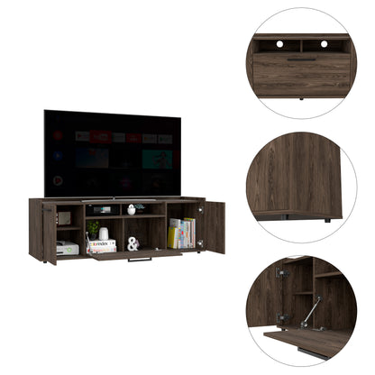 Brock TV Stand - Dark Walnut