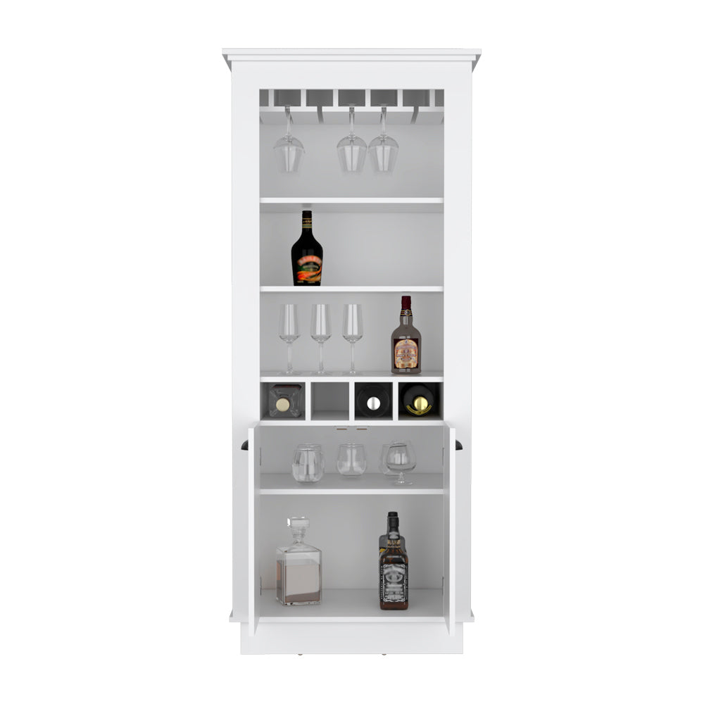 Provo Bar Cabinet - White