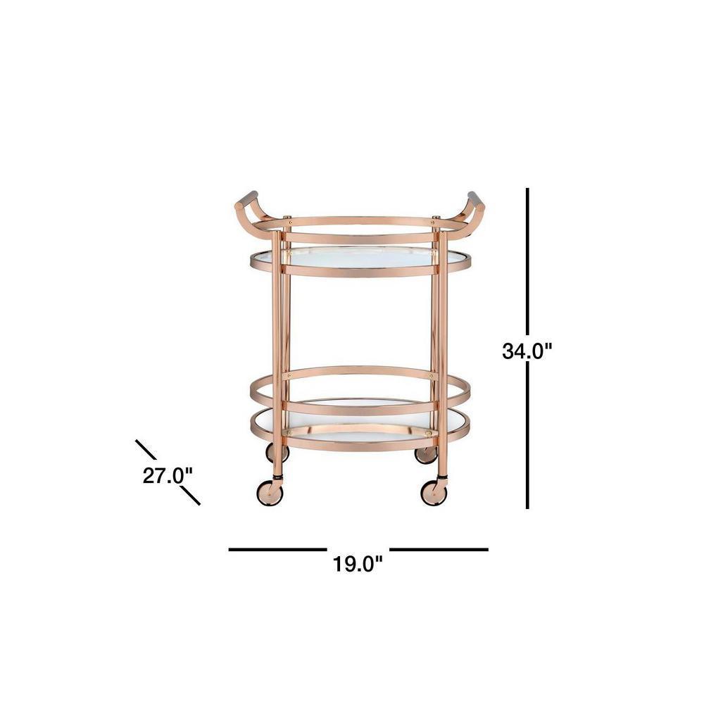 Roslyn Bar Carts - Gold