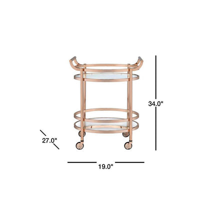 Roslyn Bar Carts - Gold