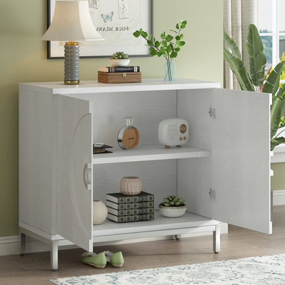 Gato Accent Storage Cabinet - White